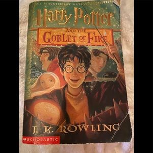 Harry Potter and the goblet of fire paperback J.K. Rowlings